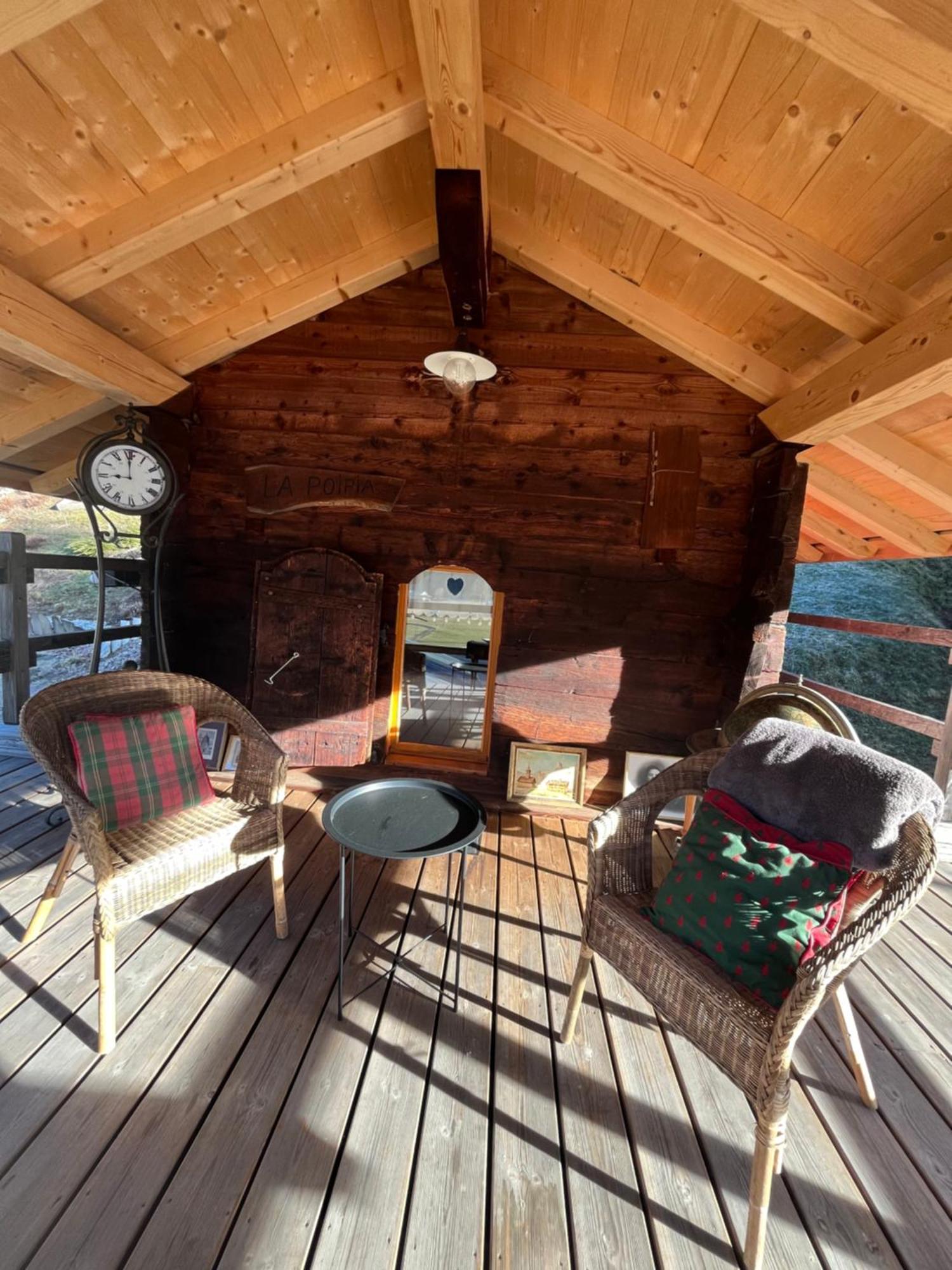 Chalet La Poipia Бофор Экстерьер фото